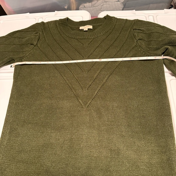 Mystree Olive Green Sweater Dress - Picture 7 of 7